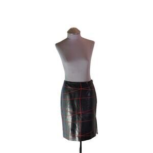 Worth New York size XO faux leather Pencil skirt